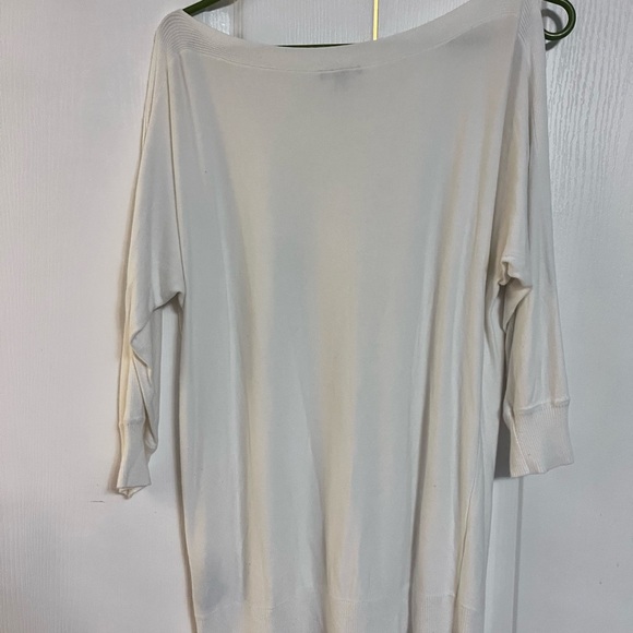 Jacob Elegant Cream Cold Shoulder Blouse - Picture 4 of 5